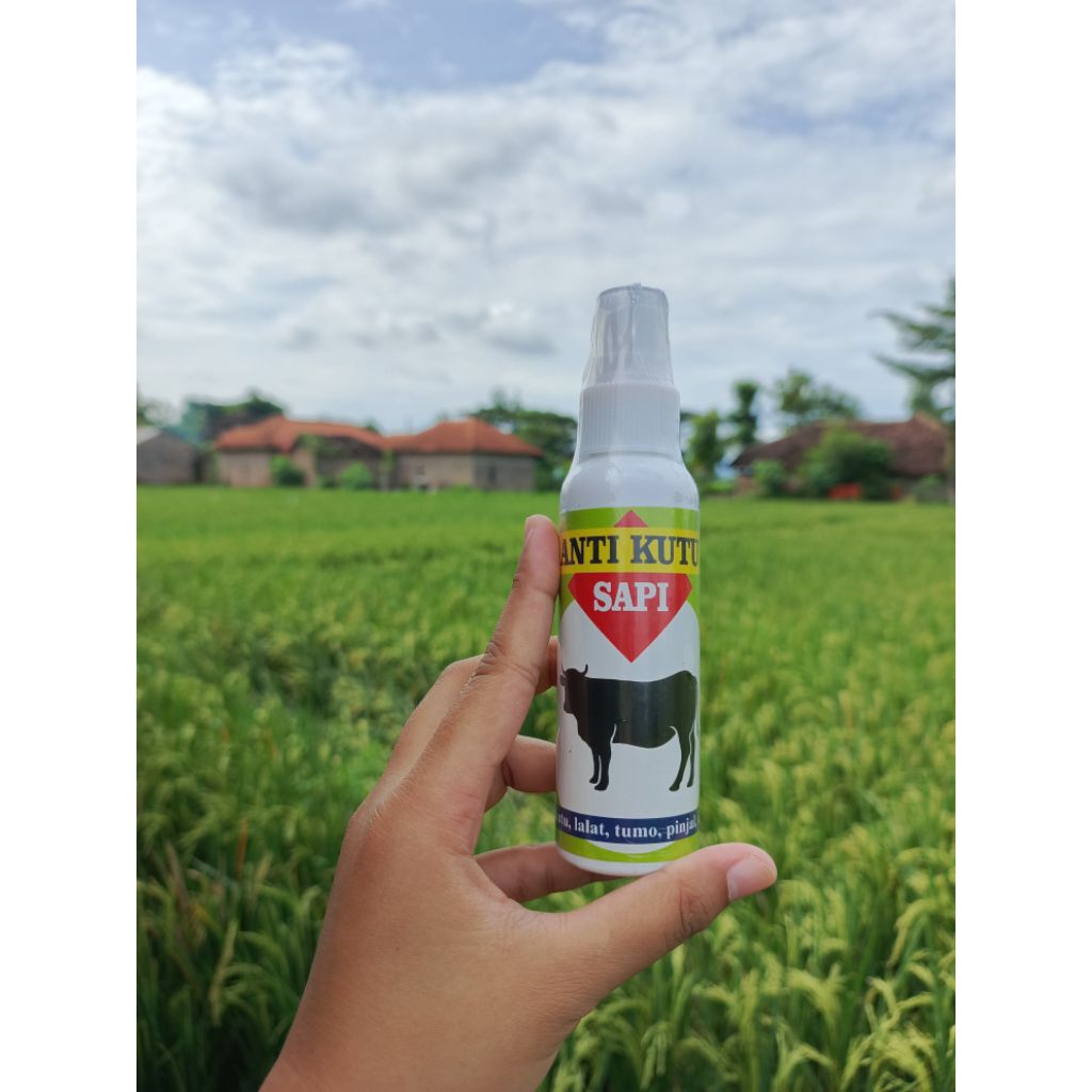 ANTI KUTU SAPI 100ML/obat semprot untuk membasmi kutu pada sapi