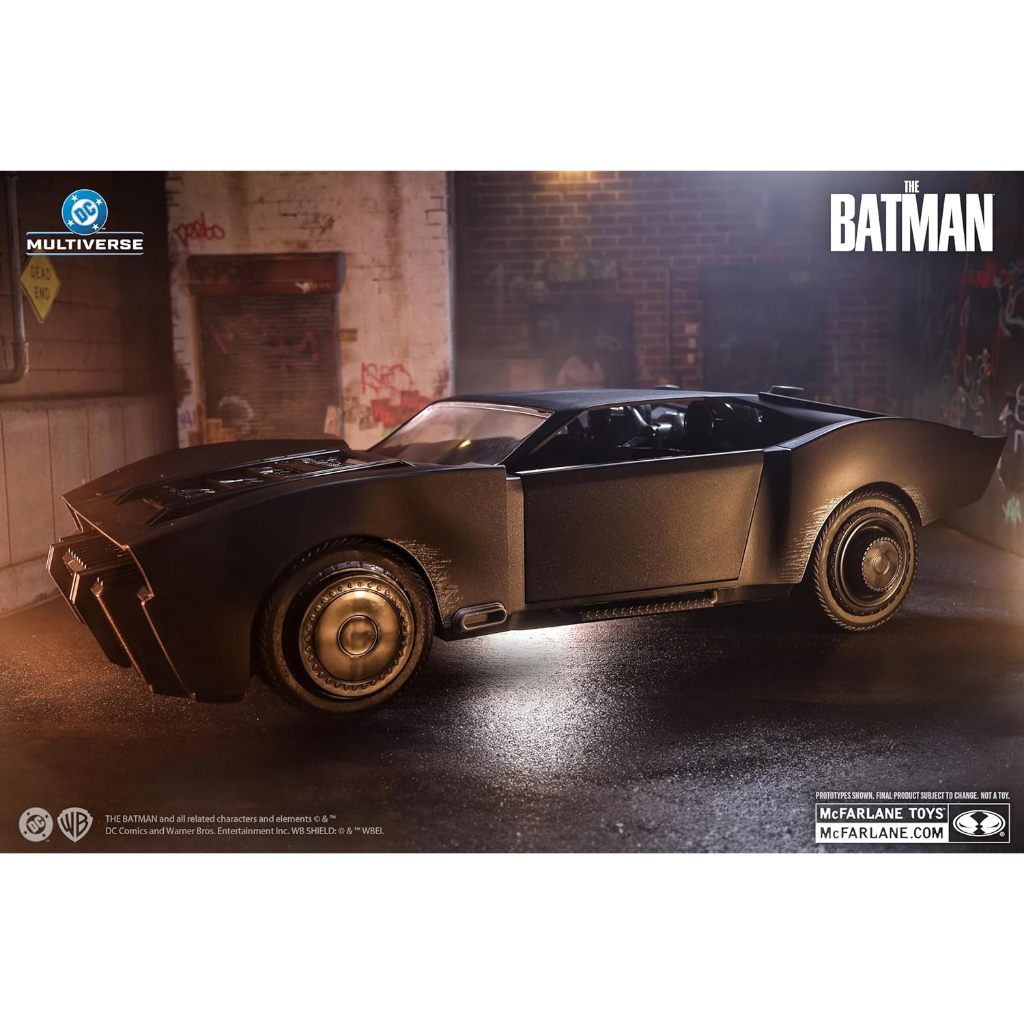 McFarlane Toys- DC Multiverse Batmobile (The Batman) Vehicle Gold Label