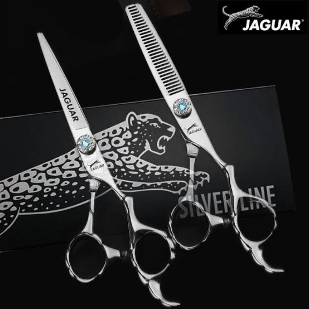 Gunting Rambut Jaguar Silver Line