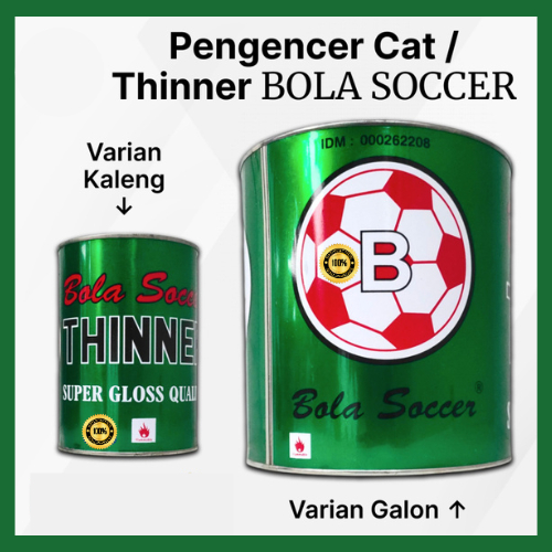 Thinner Bola Soccer / Pengencer Cat