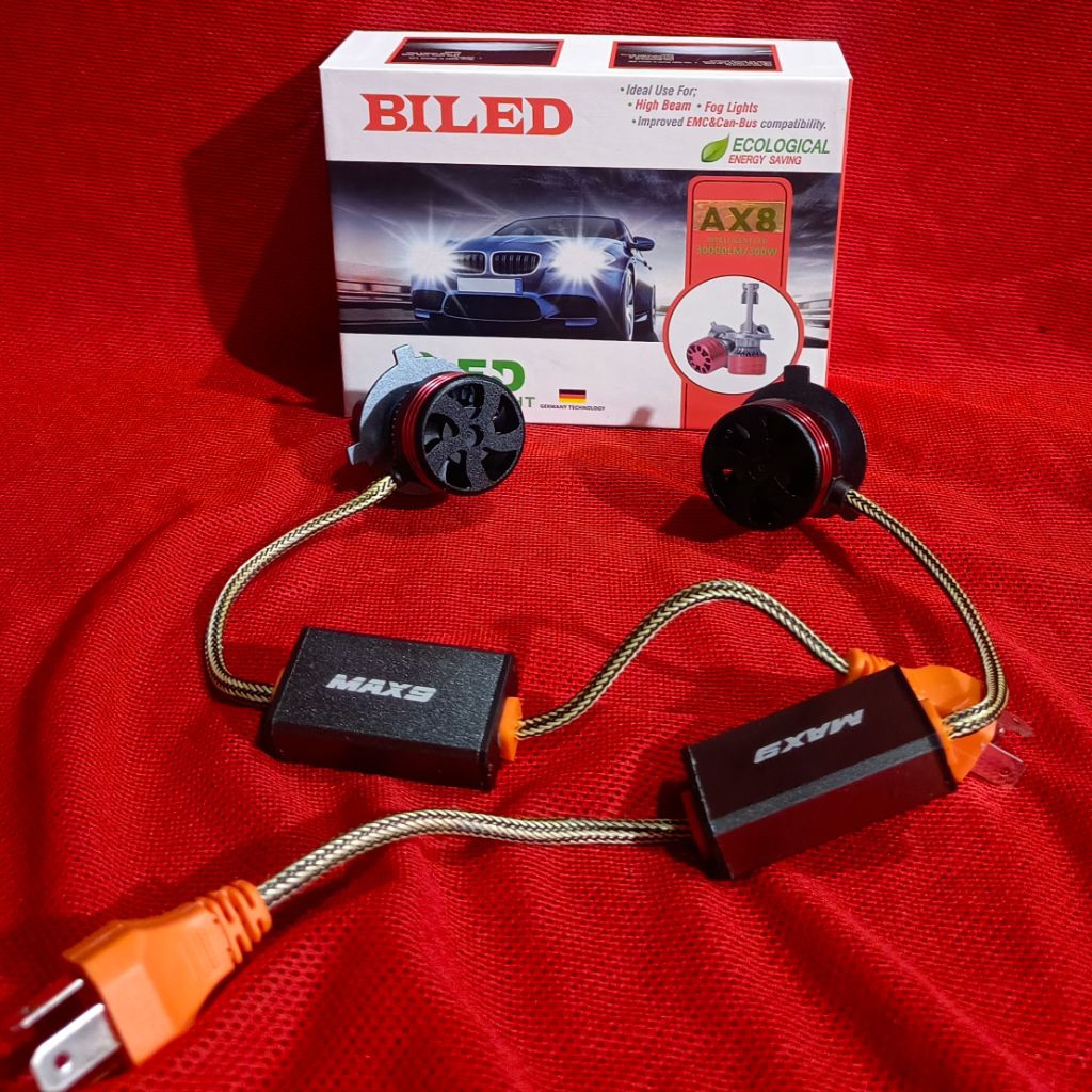 LED H4 AX8 60 Watt - LED H4 AX8 Max9 Pro