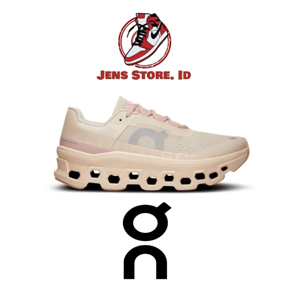 Sepatu running wanita OC monster pink running shoes