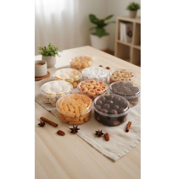 kue kering (250 gram) 5 toples