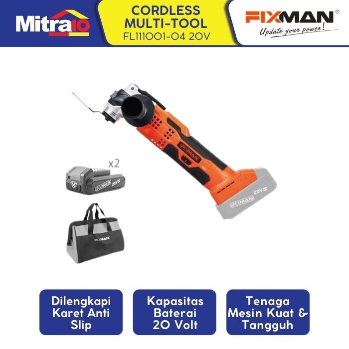 Multi Tool Cordless Fixman 20V FL111001-04 - Multi Tools