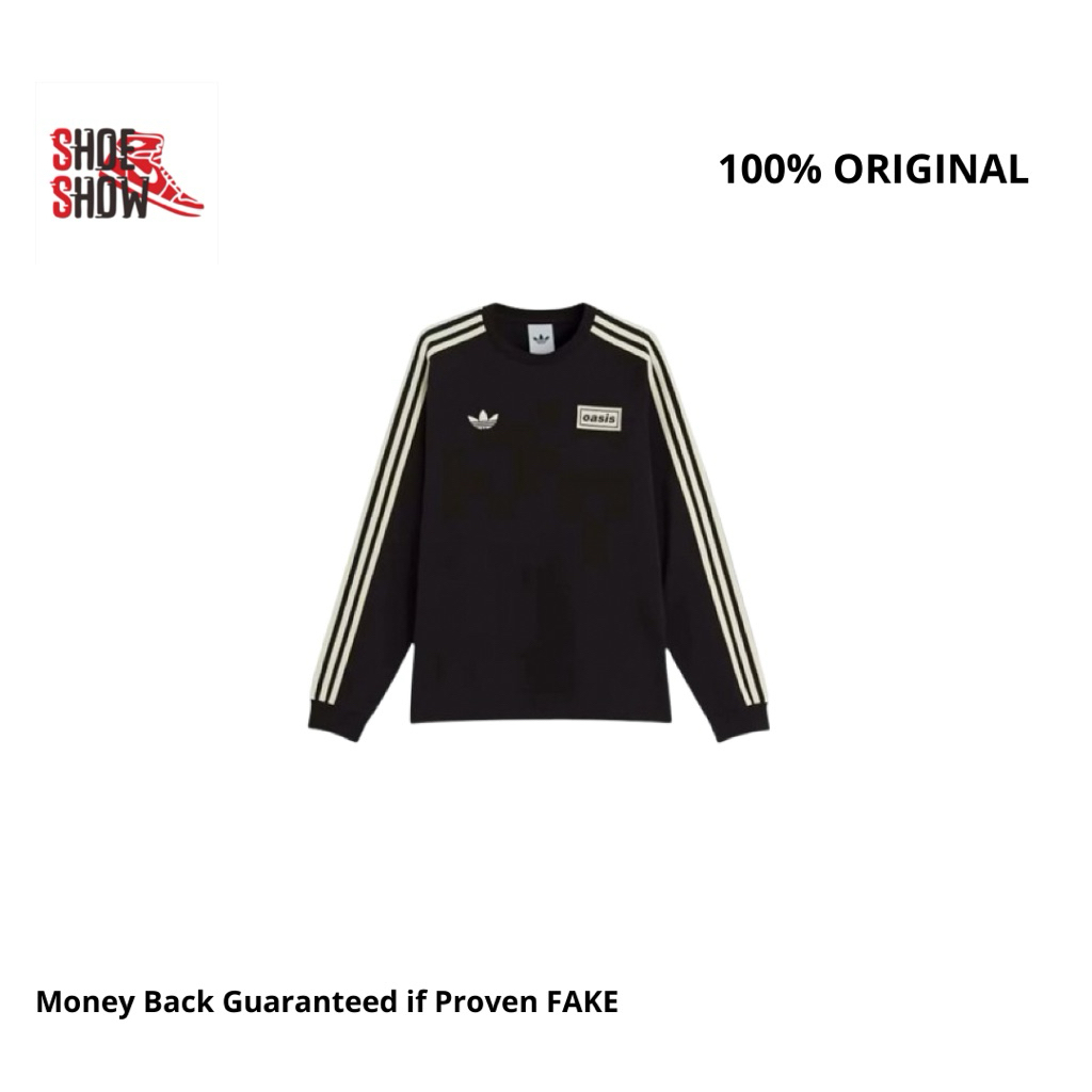 Adidas x Oasis 25 LIVE Tour Longsleeve Black (100% ORIGINAL)