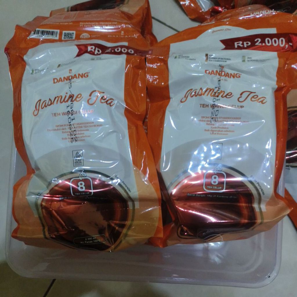 Teh celup DANDANG JASMINE/ JASMINE TEA free Box