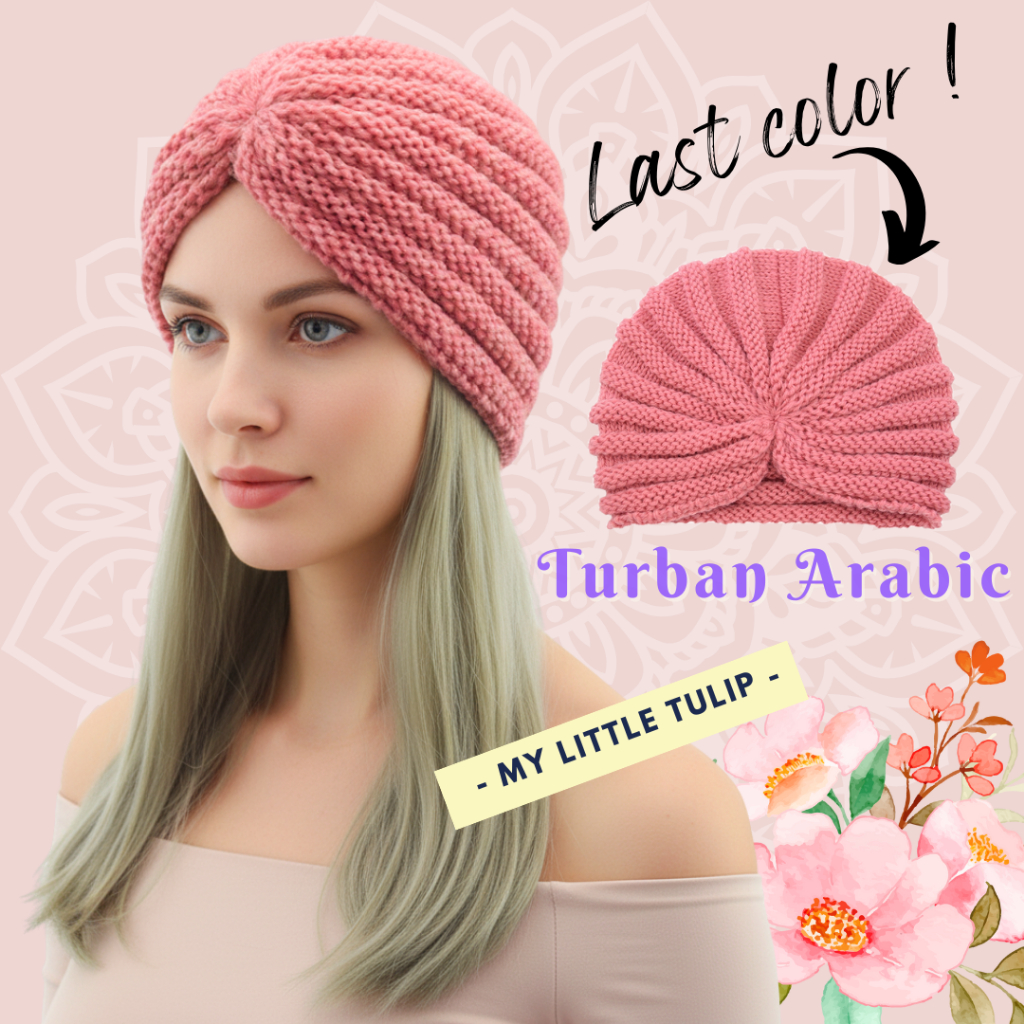 Turban Wanita Dewasa Instant / Turban Arabic Simple Turban Rajut Cewek