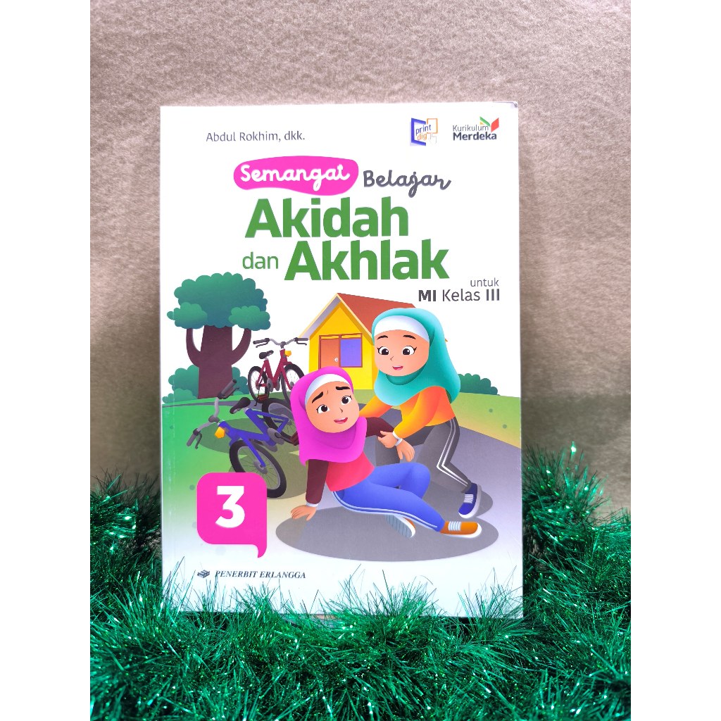 Buku Akidah dan Akhlak SD/MI Kelas 3 Erlangga Kurikulum Merdeka