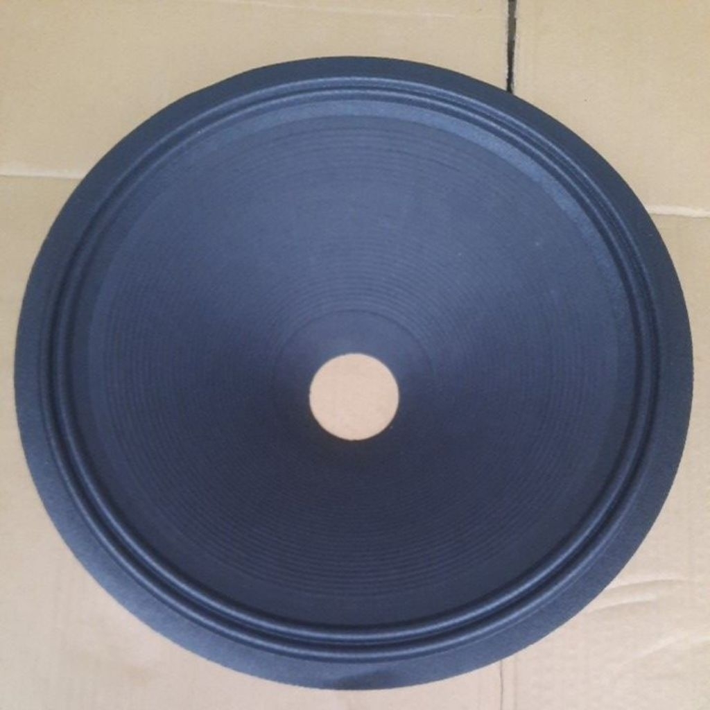 Daun Kertas Speaker 15inch 2gelombang lubang spull 60mm  tebal