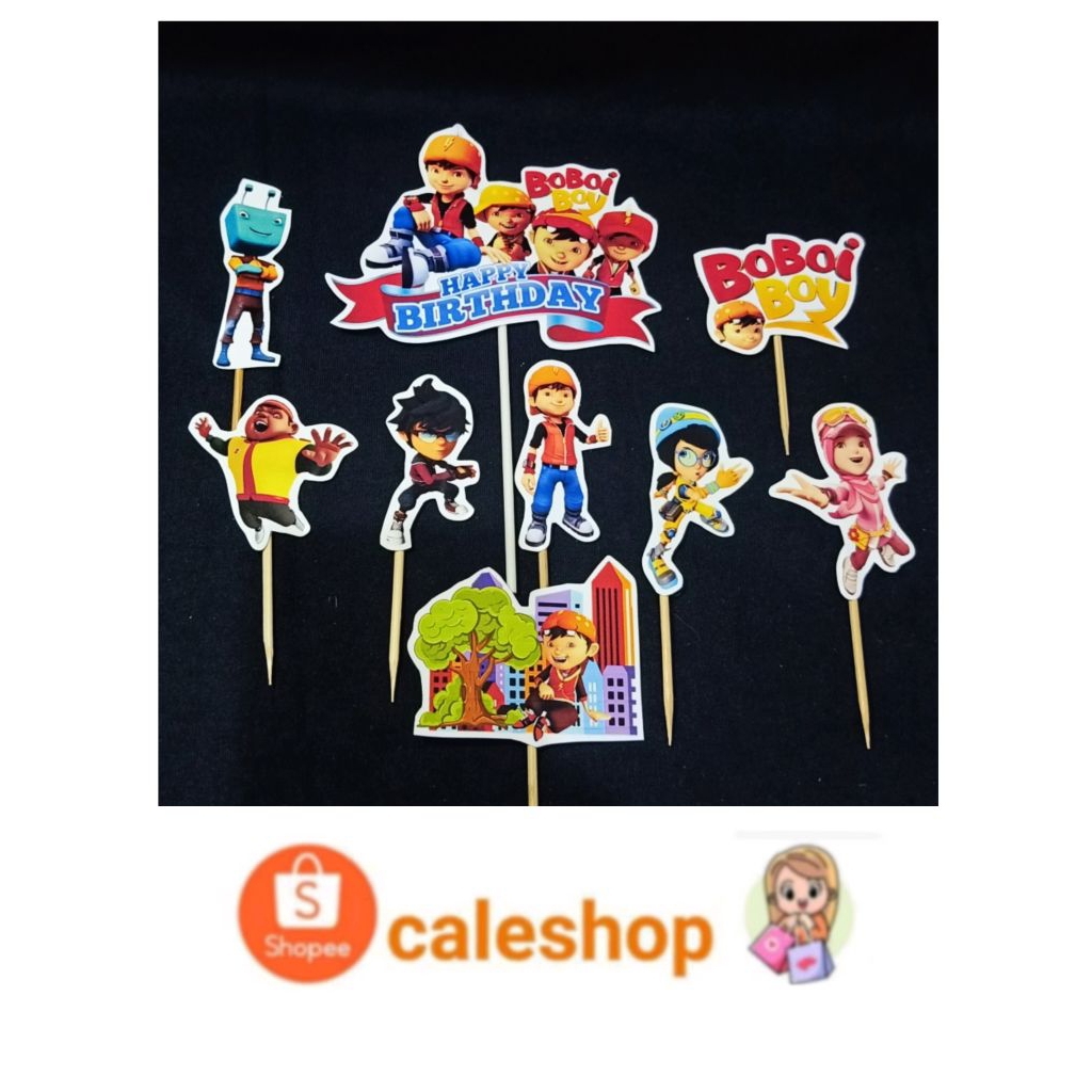Topper Kue Ulang Tahun Anak BoBoiBoy boboboi boboboy