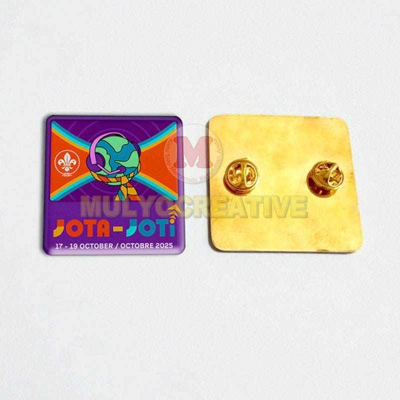 Pin Jota Joti 2025 Jambore Emblem Pramuka Scout Jota Joti WOSM