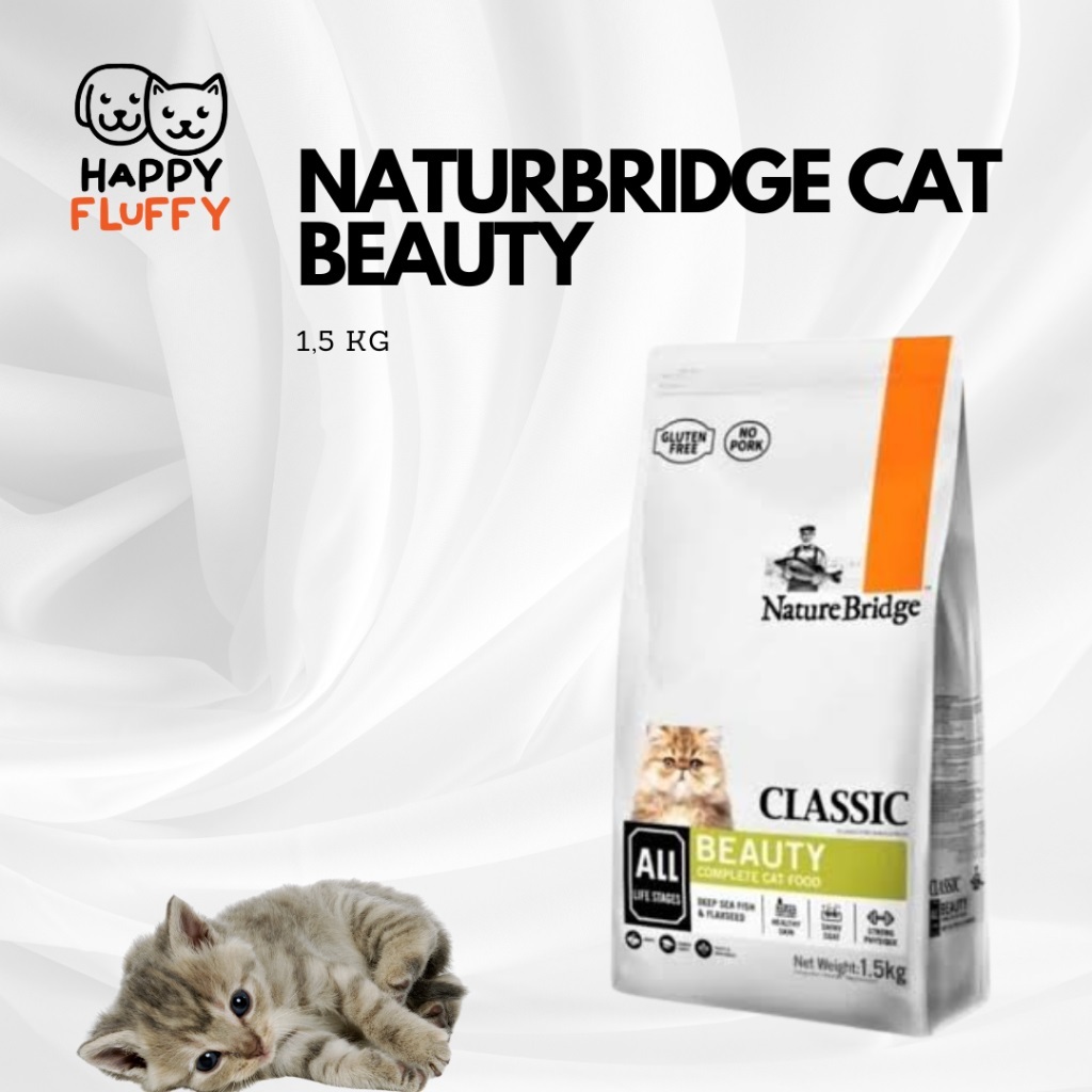 NatureBridge Beauty Cat 9kg - Makanan Kucing
