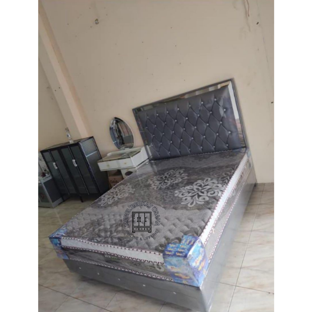 Set Dipan Springbed Kwantop 160x200 180x200
