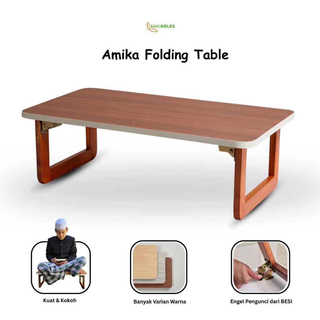 Meja Lipat Lesehan / Meja Lesehan Ngaji Engsel Kuat