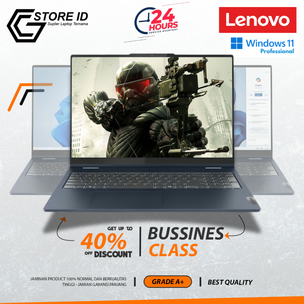 Lenovo Ideapad Slim 1/3/5i 15-16 i7 16GB 1TB SSD IPS Touch Backlit FP FHD/WUXGA Win11