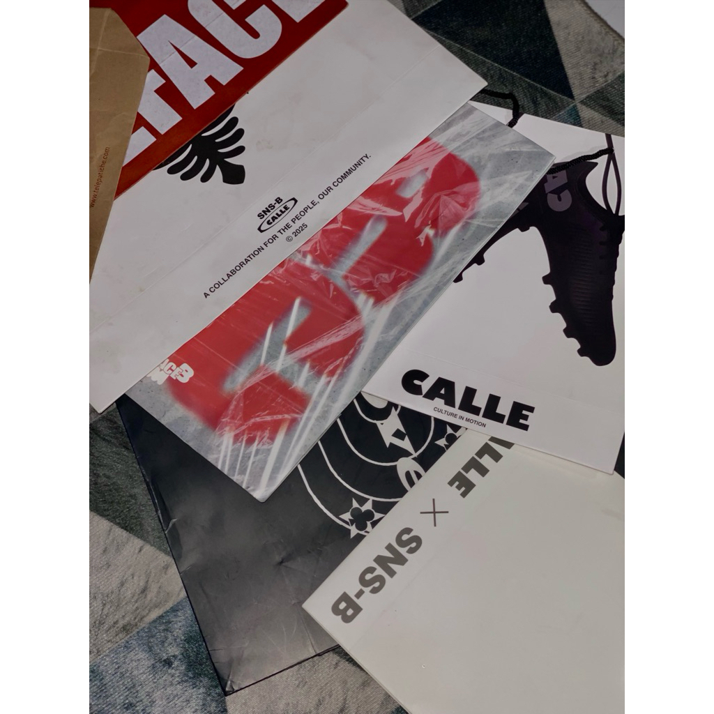 100% ORIGINAL - PAPERBAG CALLE,CHMB,PREFACE,99CLOVER,TELEPATI