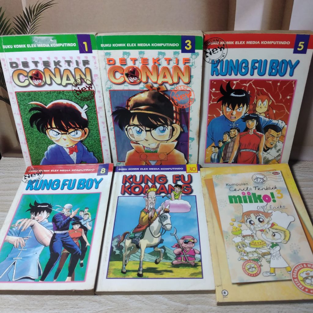 Komik detektif conan new Kung fu boy kung fu komang kumpulan terbaik miiko