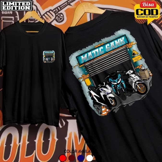 KAOS MATIC GANK KAOS DISTRO MATIC GANK PRIA WANITA