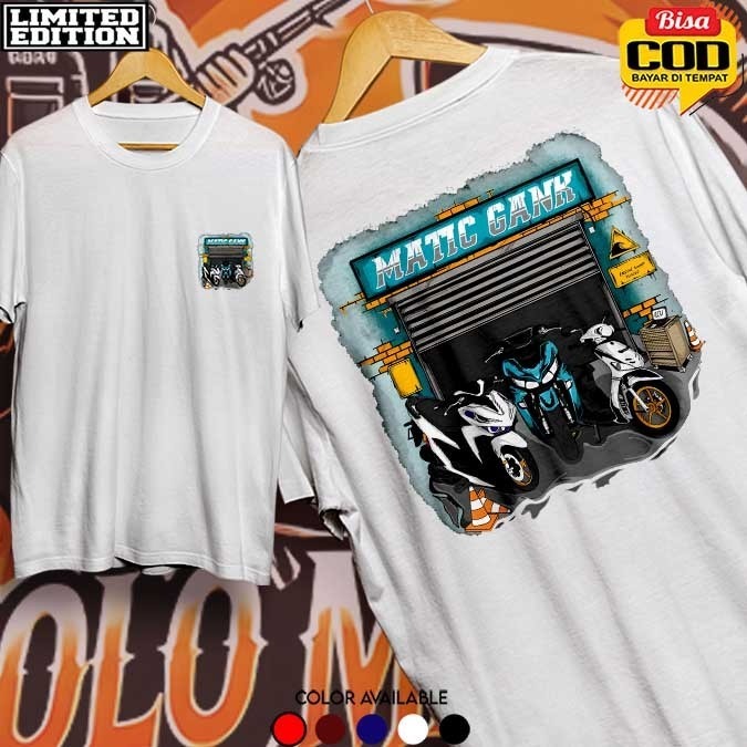 KAOS MATIC GANK KAOS DISTRO MATIC GANK PRIA WANITA