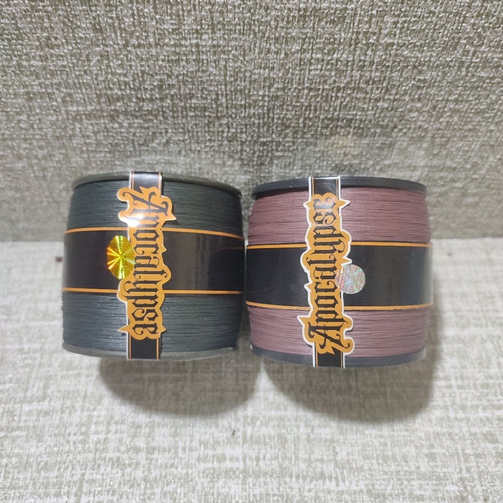 gelasan senar apocalypse, indachi 020, 3200yard teksture sasap padi. bukan warok