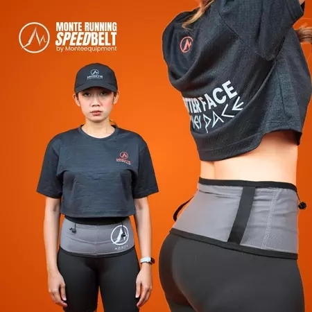 Running Belt Monte Equipment - Ikat Pinggang Olahraga - Speedbelt Monte Equipment