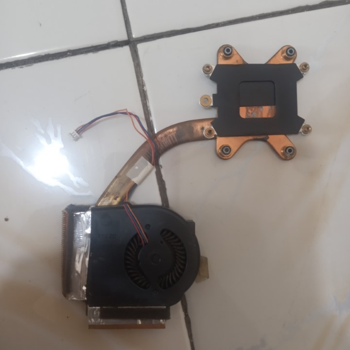 Heatsink Fan Laptop Lenovo Thinkpad T410 T410i Cooling Second Bekas 164