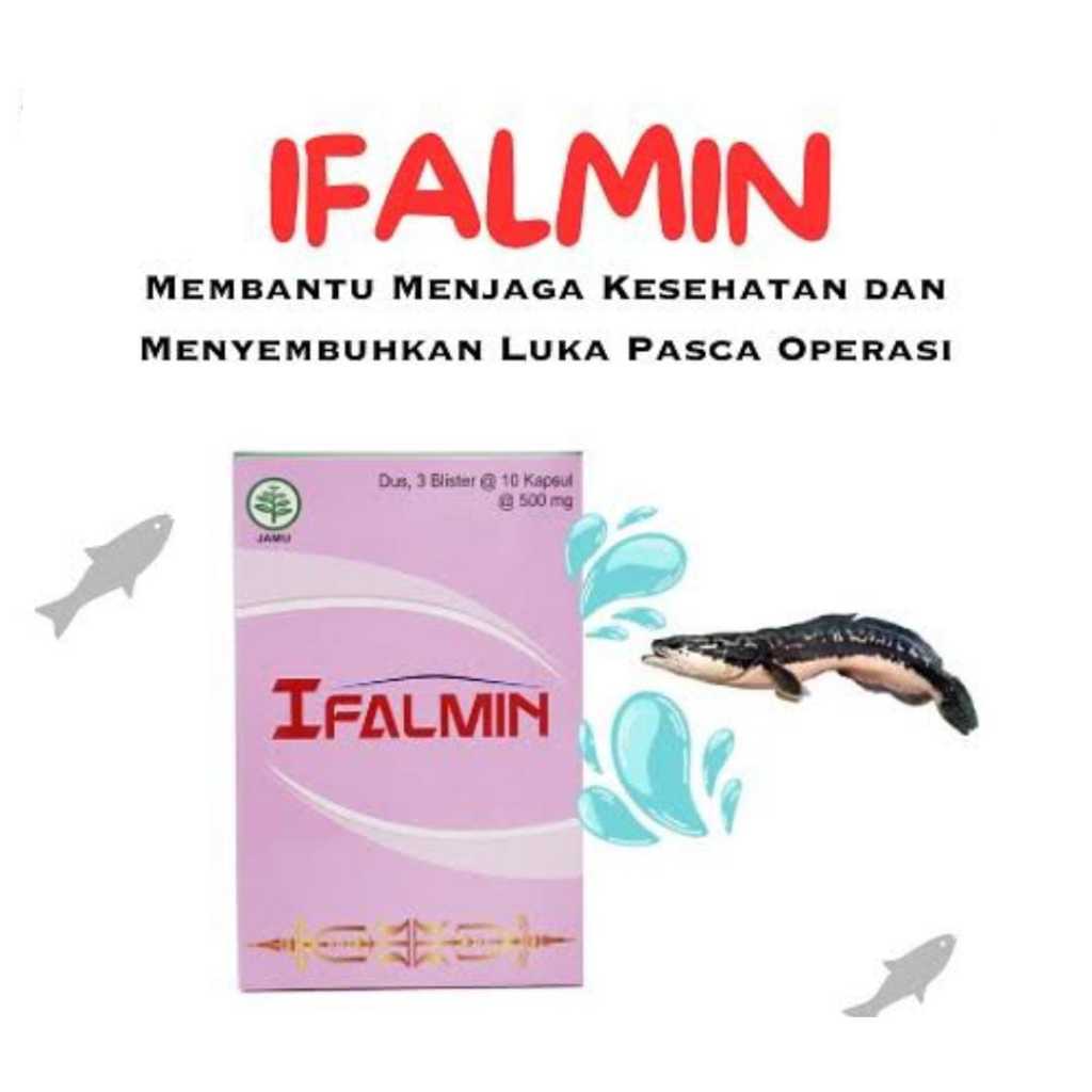 IFALMIN 500mg BOX, ISI 30 KAPSUL