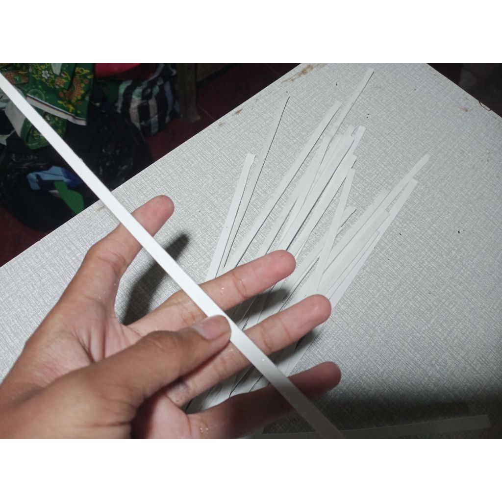 PVC STRIP SHEET | PVC lembaran Untuk membuat kanal U miniatur truk, dan lainnya