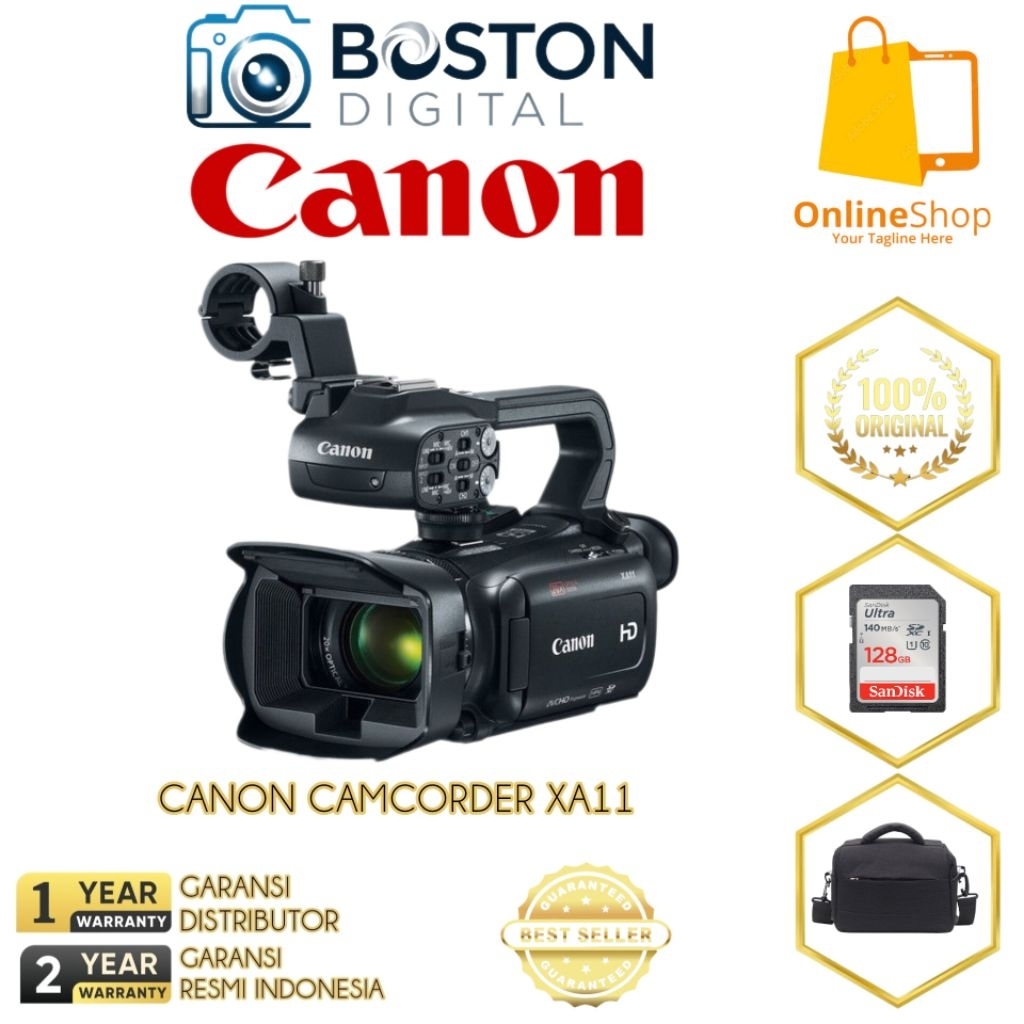 CAMCORDER CANON XA11 / HANDYCAM CAMCORDER CANON XA-11