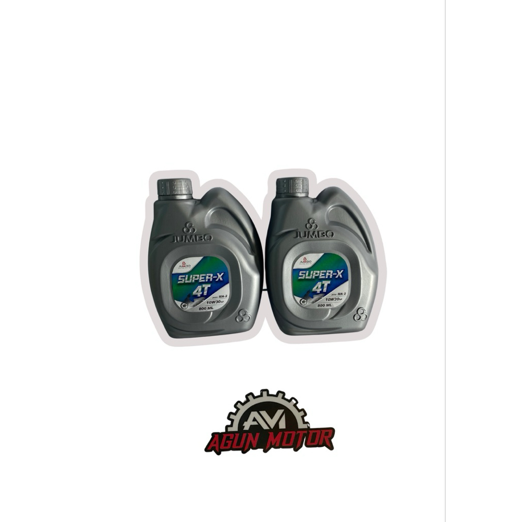 OLI MESIN JUMBO SUPER-X 4T 800ml | oli jumbo mesin super x original
