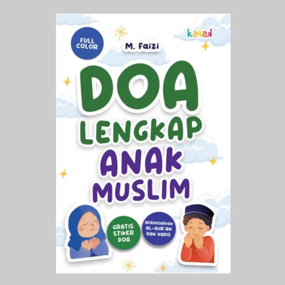 Buku Islami Anak, Doa Lengkap Anak Muslim - M. Faizi