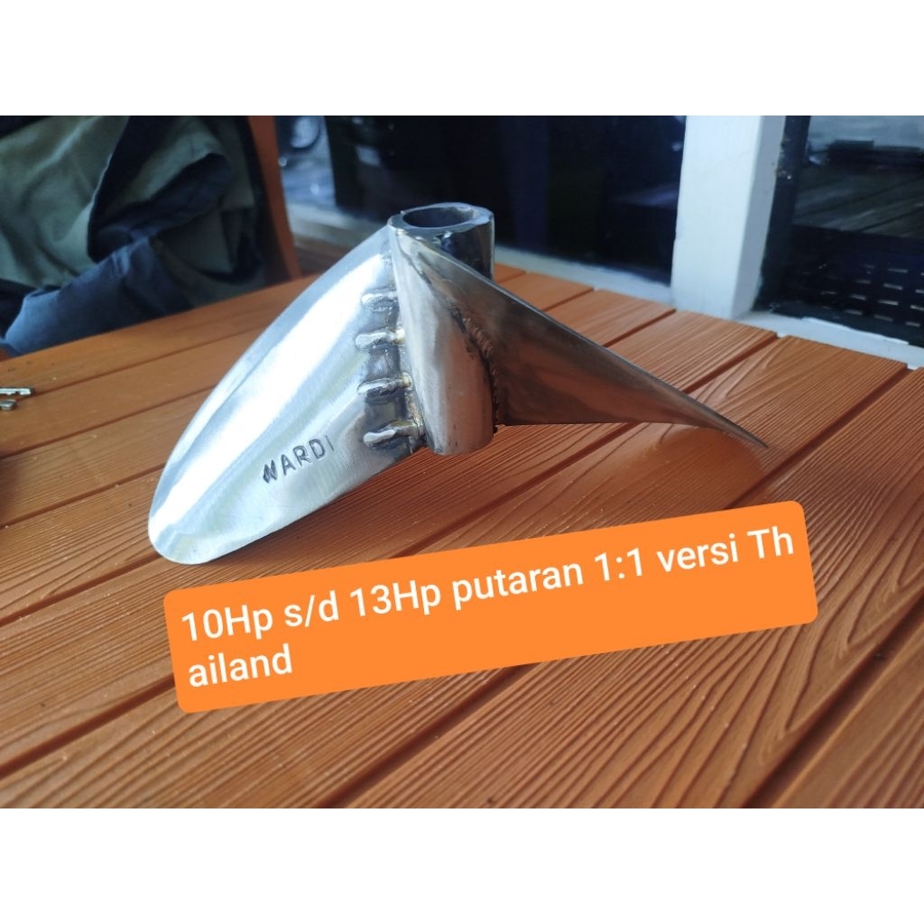 kipas perahu/baling baling mesin ketinting versi THAILAND(7hp-9hp) (10hp-13hp)