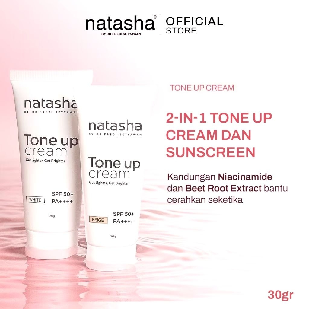 Natasha Tone Up Cream with SPF 50+ PA++++