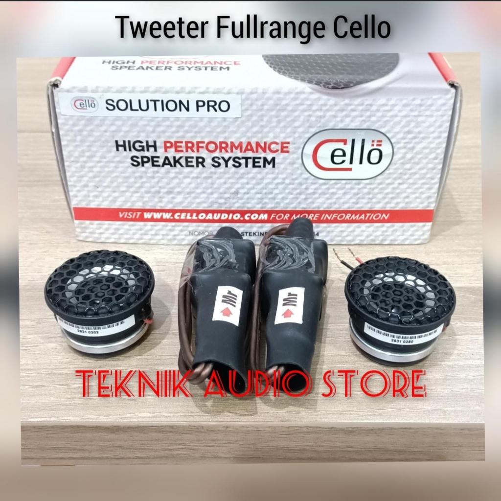Tweeter Fullrange Cello 1.5inch Solution Pro