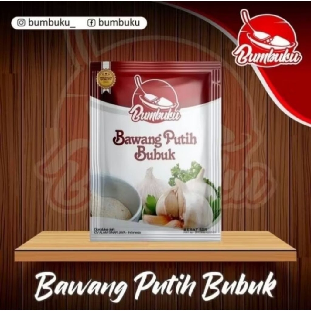 Bawang putih bubuk 5gr //  bawang putih sachet