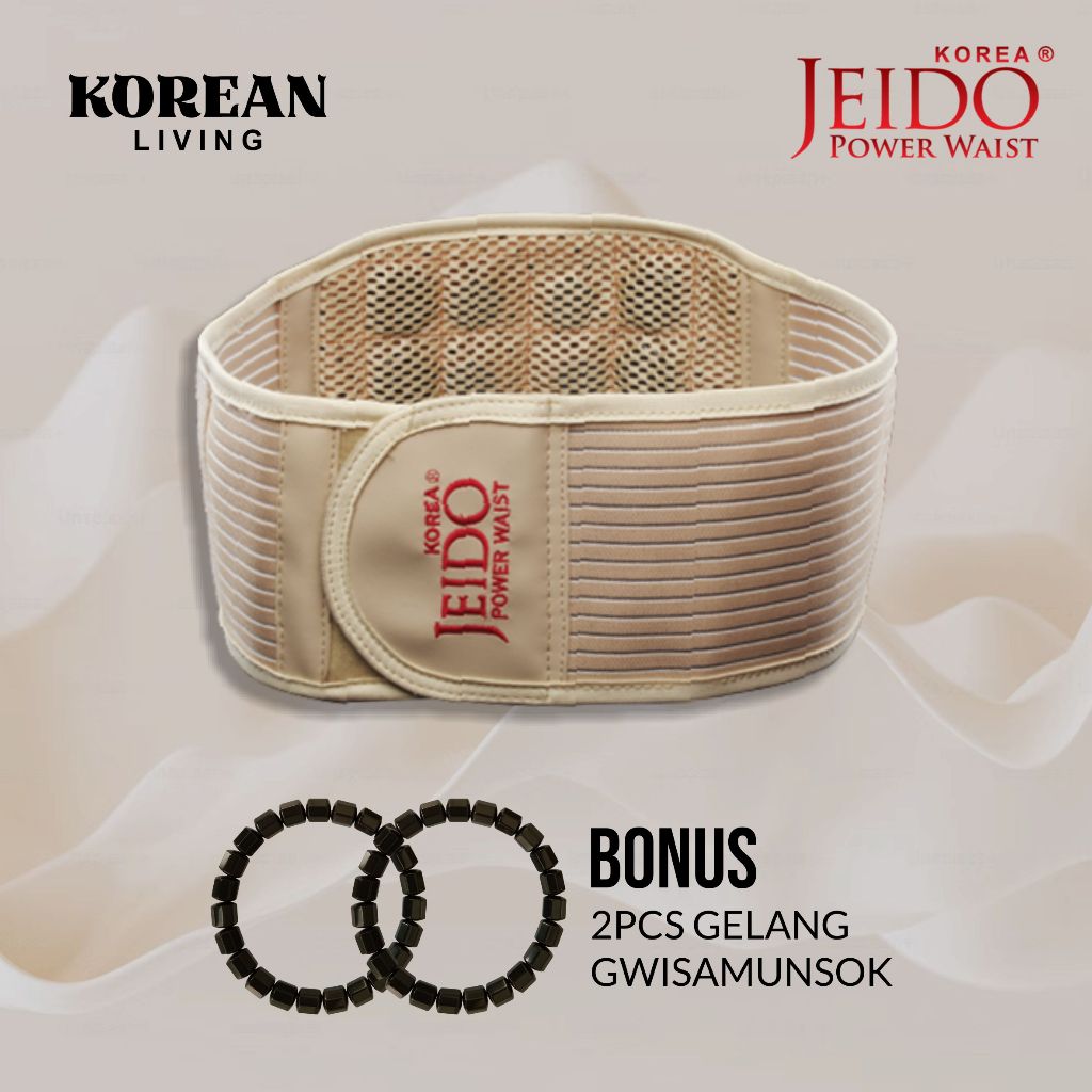 JEIDO POWER WAIST 100% Original Korea (Sabuk Terapi Kesehatan)