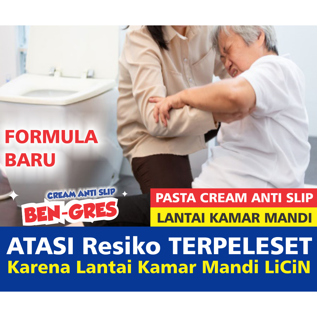 BEN-GRES ANTI SLIP KAMAR MANDI - LANTAI KAMAR MANDI ANTI LICIN - KARPET KAMAR MANDI ANTI SLIP - KESE