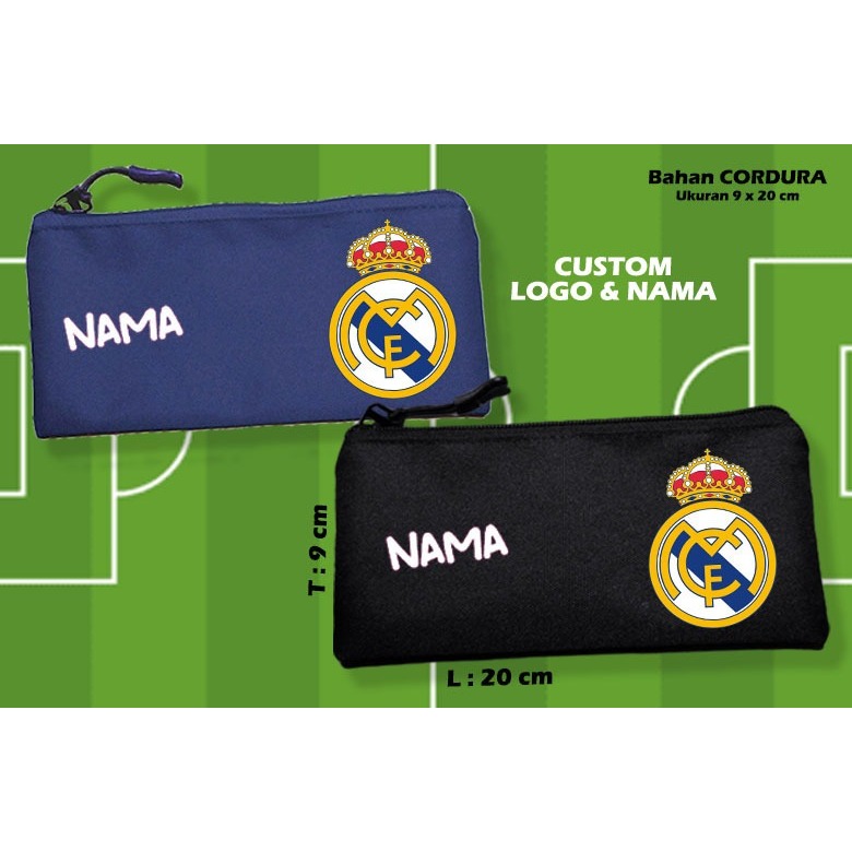 Tempat Pensil Free Nama Anak Laki Laki Logo Team Sepak bola Custom Gambar