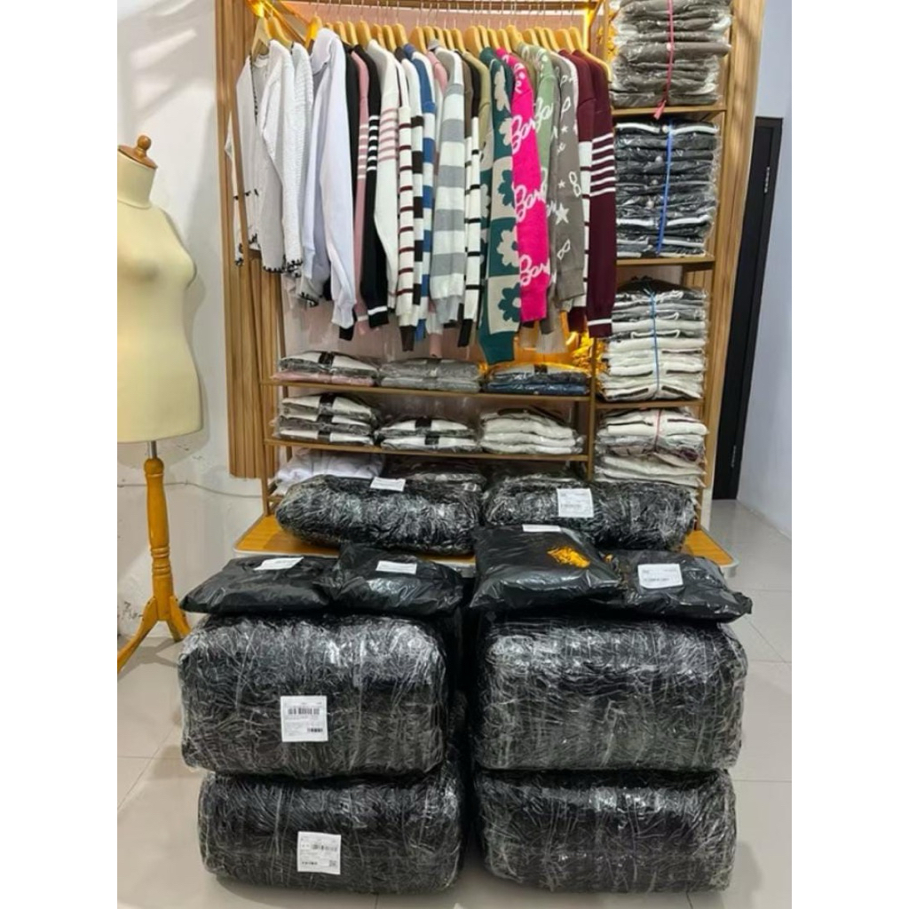 PAKET USAHA BAJU WANITA CARDIGAN - SURAT