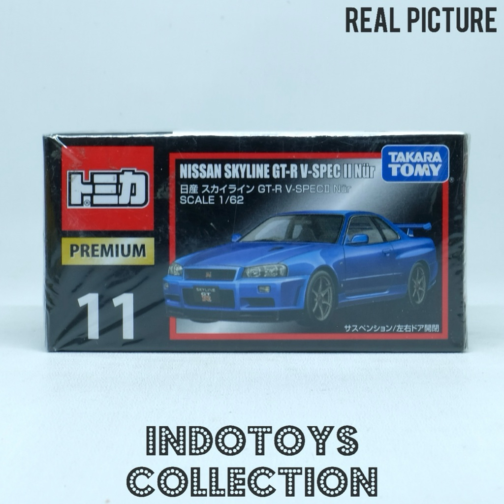 Tomica Premium 11 ~ Nissan Skyline GTR V-Spec II Nur