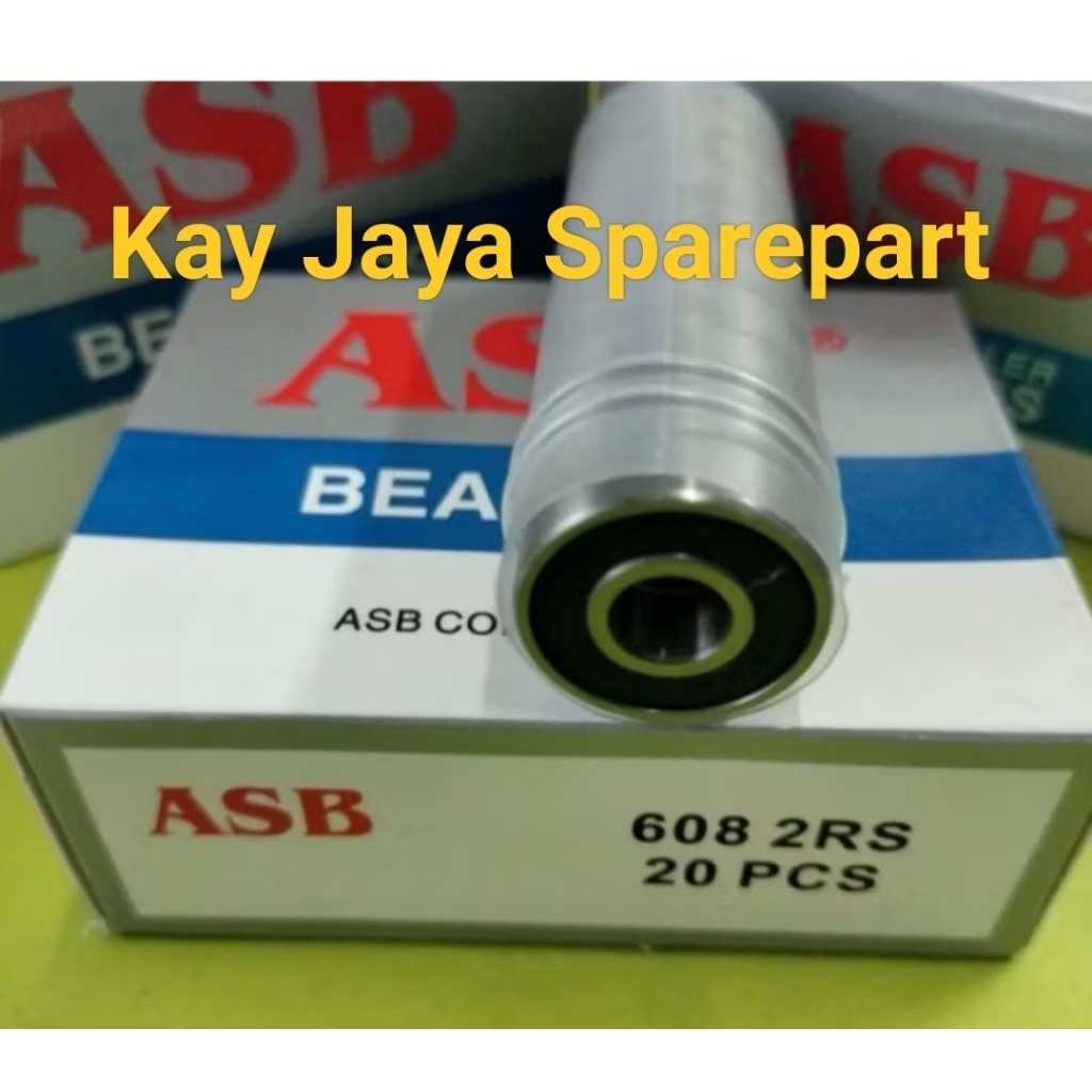 Bearing Seri 608 2RS ASB