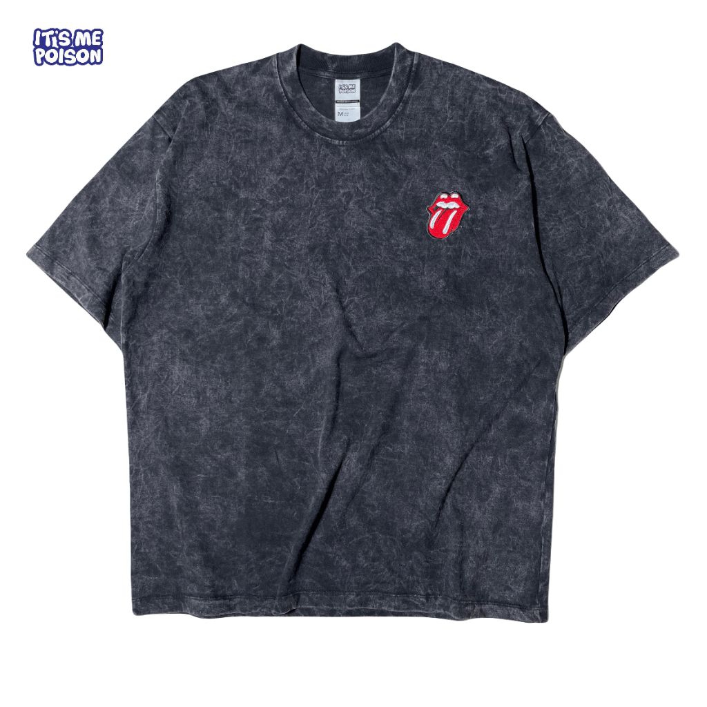Kaos Washing Oversize Pria Wanita | RollingStones