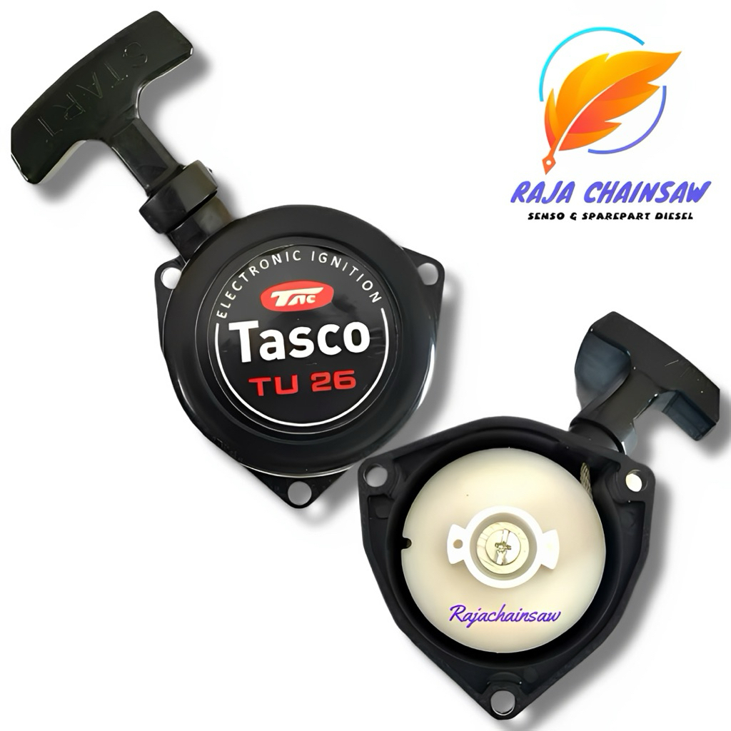 Recoil Starter Tasco TU26 Mesin Sprayer Semprot Rumput TF700 TF820 TF900 Tasco