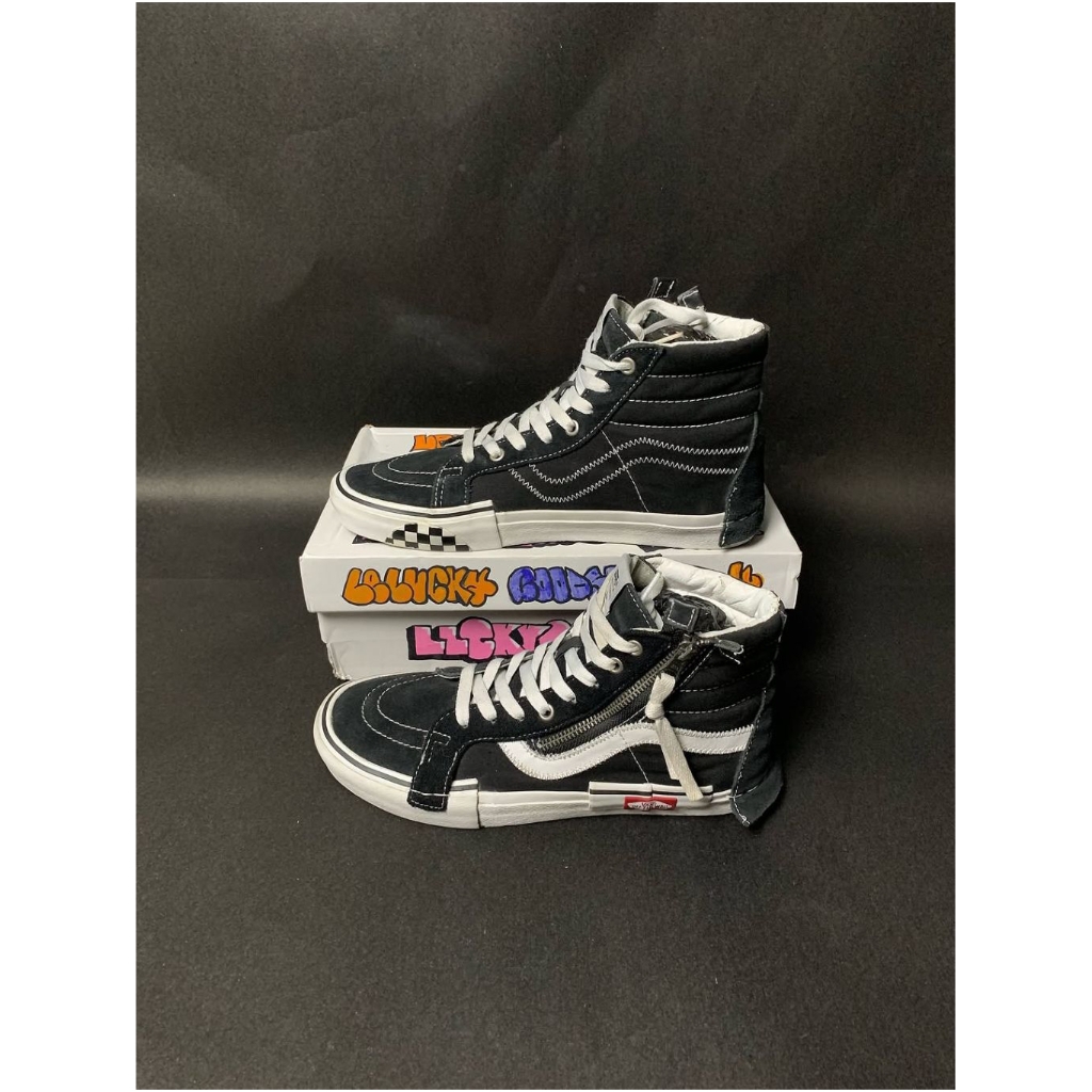 VANS SK8-HI CUT & PASTE 'BLACK WHITE'