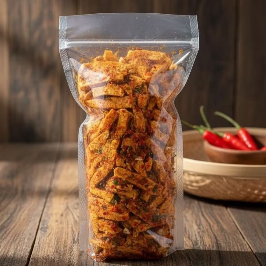 Basreng Pedas Daun Jeruk 50 Gram Dan Basreng Daun Jeruk Original [Basreng Jekpot]