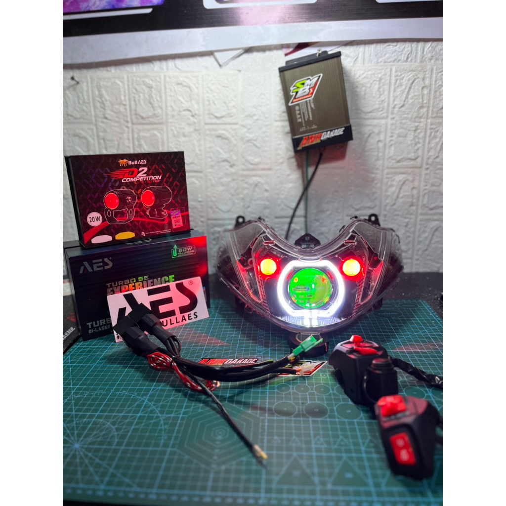 PAKET BILED MIO M3 AES EXPERIENCE+D2 LASER