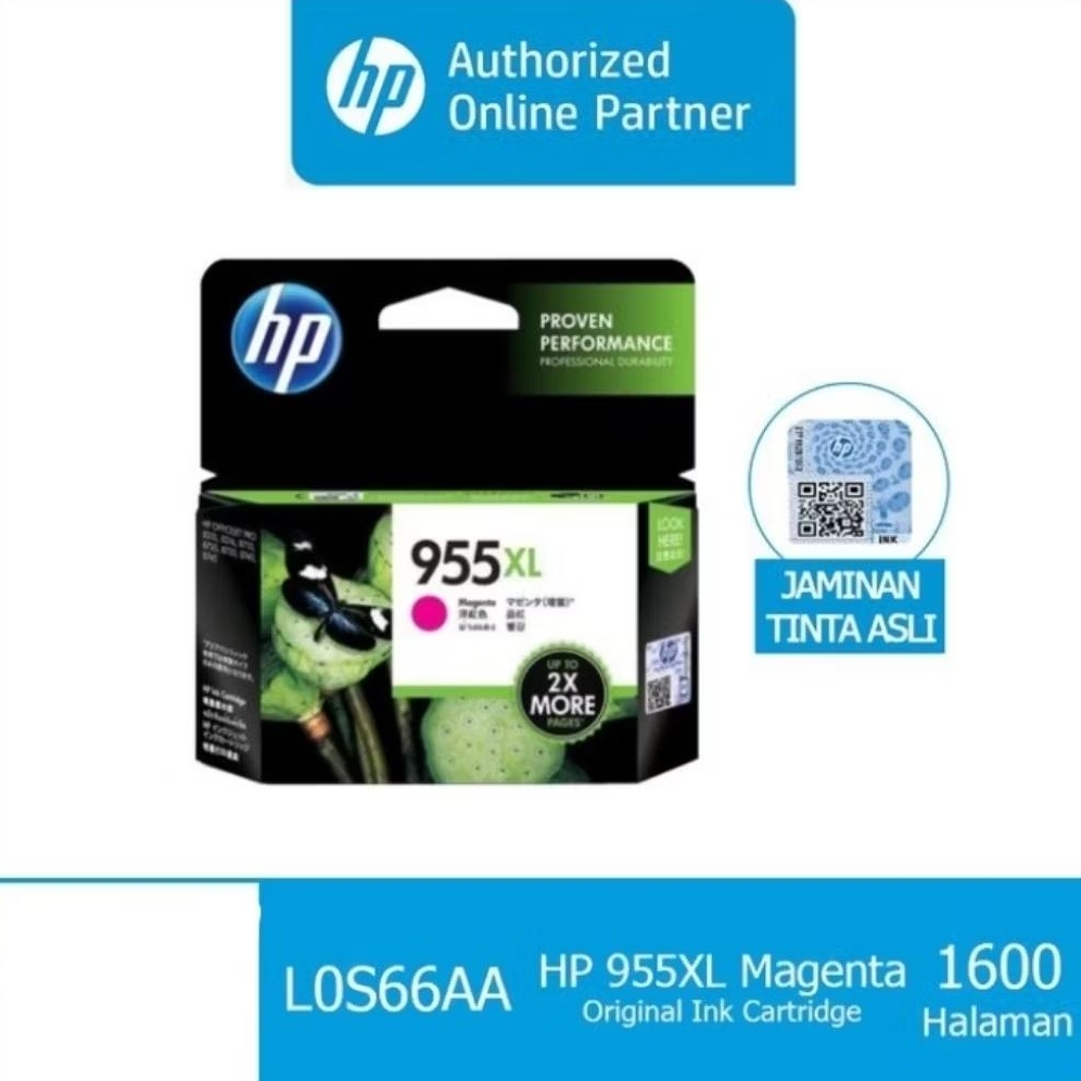 TINTA HP 955XL | 955XL MAGENTA  ORIGINAL