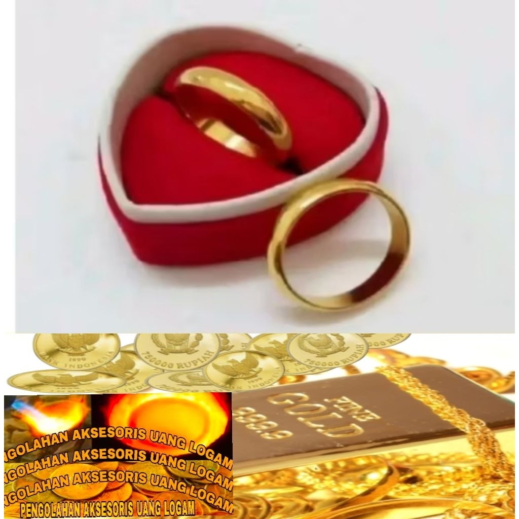 Cincin polos koin 1991gold