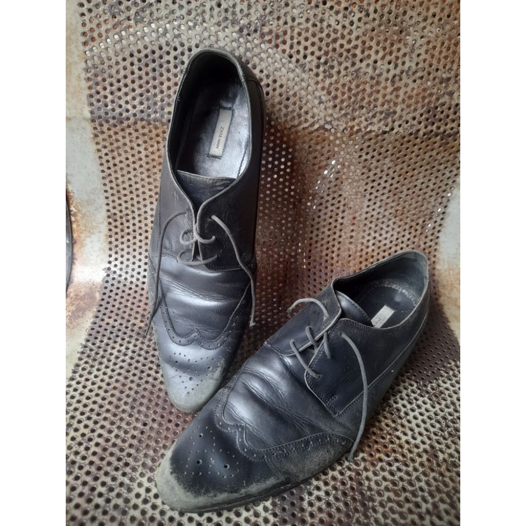 sepatu kulit pria ZARA MAN