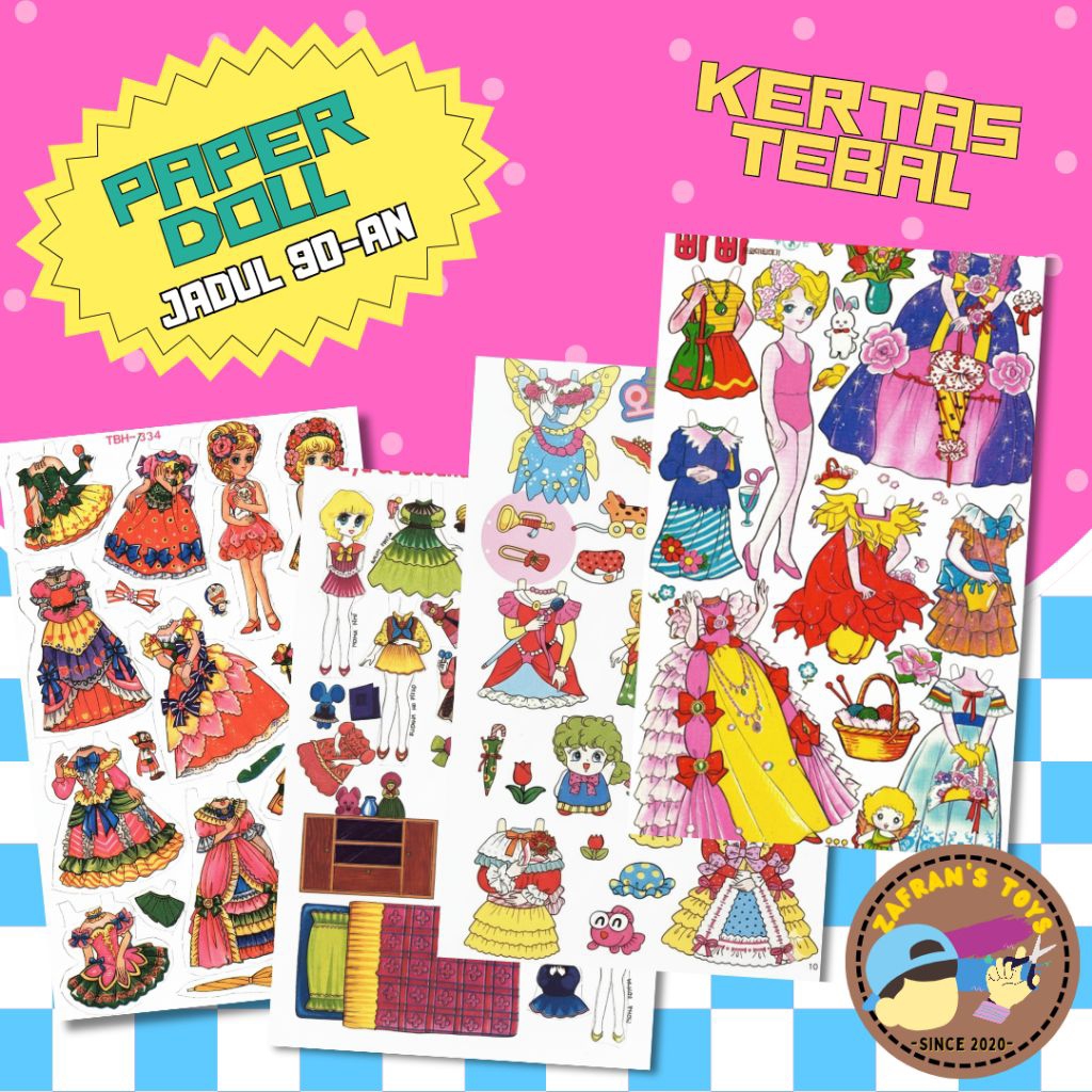 [BEPE BEPEAN JADUL] BEPE JADUL MAINAN 90an MAINAN NOSTALGIA BPBPAN BONGKAR PASANG MAINAN BAJU-BAJUAN